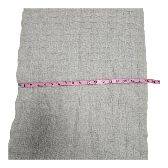 Pure Cashmere cream Scarf OS - Picture 2 of 4